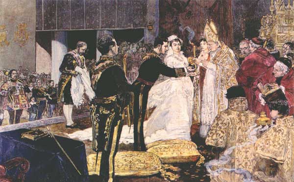Alfons XII i Maria Cristina d'Habsburg