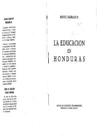 La educación en Honduras