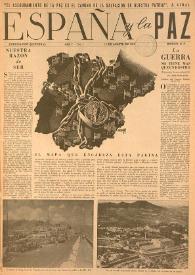 España y la paz. Año I, núm. 1, 15 de agosto de 1951