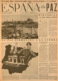 España y la paz. Año I, núm. 4, 1 de octubre de 1951