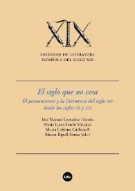 Boletín de la Sociedad de Literatura Española del Siglo XIX. Boletín (2020) | Biblioteca Virtual Miguel de Cervantes