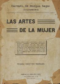 Más información sobre Las artes de la mujer / arreglado por Carmen de Burgos Seguí (Colombine)