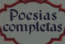 Cubierta de «Poesías completas» [1899-1925], 2.ª ed., Madrid, Espasa-Calpe, 1928 (Fuente: Biblioteca Digital Hispánica).