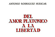 Portada de «Del amor platónico a la libertad» (Madrid, Ediciones Puerta del Sol, 1957).