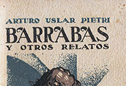 Cubierta de la 1.ª edición de «Barrabás y otros relatos» (Lit. y Tip. Vargas, 1928)