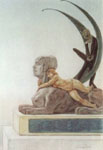F. Rops, frontispicio para Les Diaboliques, de J. Barbey D'Aurevilly (1874) en B. Bonnier y V. Carpiaux, «Museum Félicien Rops: a guide», Namur, Stiching Kunstboek, 2009