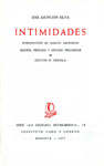 Cubierta de «Intimidades (1880-1884)», Instituto Caro y Cuervo,   Bogotá, 1977. Introducción de G. Arciniegas y edición, estudio   preliminar y notas de H. H. Orjuela
