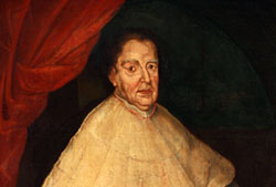 Retrato de Manuel Martí y Zaragoza (Oropesa, 1663 - Alicante, 1737), atribuido a José Vergara Gimeno. Humanista español, helenista, epigrafista y arqueólogo. Fuente: Wikipedia.