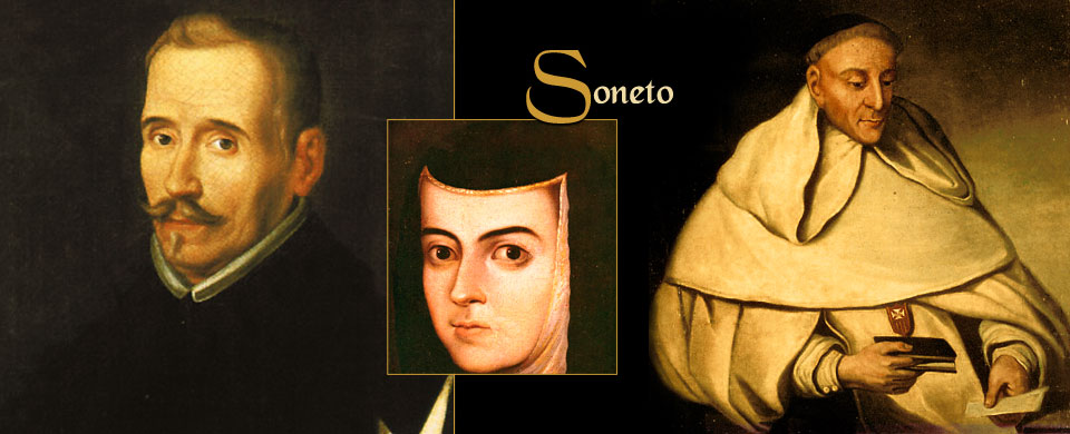 Imágenes gráficas de Lope de Vega, Tirso de Molina y Sor Juana Inés de la Cruz