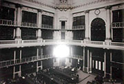 Antigua sala de lectura de la Biblioteca Nacional de la República Argentina