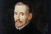 Retrato de Lope de Vega atribuido a Eugenio Caxés. Siglo XVII.
