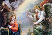Francisco Rizi, «Anunciación». [Tema de una de las pinturas que constan en el testamento de Calderón]. Museo del Prado. Madrid.