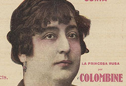 Cubierta de «La princesa rusa», Madrid, Prensa Popular, 1922 (Fuente: Archivo personal de Roberto Cermeño).