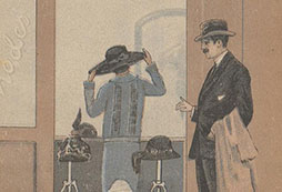 Cubierta de «El extranjero», Madrid, Prensa Gráfica, 1923 (Fuente: Archivo personal de Roberto Cermeño).