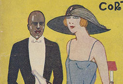 Cubierta de «La mujer fantástica», Madrid, Prensa Popular, 1923 (Fuente: Archivo personal de Roberto Cermeño).
