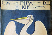 1919: «La Pipa de Kif. Versos». Cubierta de Ángel Vivanco. Madrid, SGEL, Imp. Clásica Española, 1919, 160 págs.