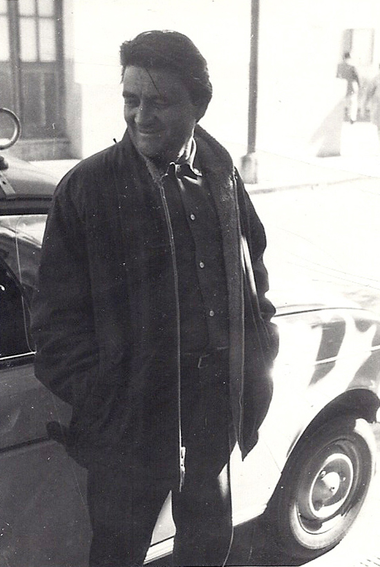  Daniel Moyano en La Rioja en 1972 
 Fuente: Imagen cortesía de la familia Moyano 