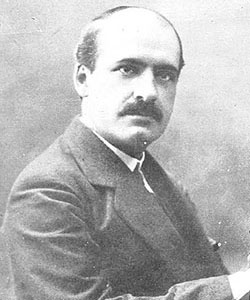 Fotografía de José Ortega y Gasset en «Nuevo Mundo», 6 de agosto de 1920.