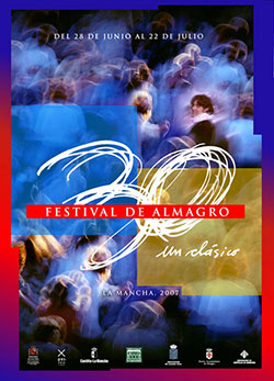 Cartel del XXX Festival Internacional de Teatro Clásico de Almagro.