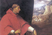 Retrato del cardenal Cisneros (1436-1517). Confesor y consejero de Isabel la Católica. III inquisidor general de Castilla.