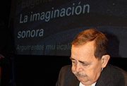 Eugenio Trías. Premio Internacional de Ensayo Caballero Bonald 2011 por la obra «La imaginación sonora», publicada por Galaxia Gutenberg. Foto: Fundación Caballero Bonald.