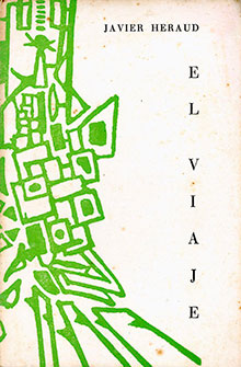 Portada de «El viaje», Lima, Cuadernos Trimestrales de Poesía, 1961 (Fuente: Imagen cortesía de los herederos de Javier Heraud)
