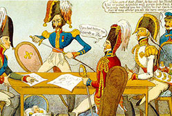 Caricatura del Congreso de Verona.