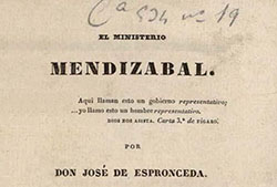 El Ministerio de Mendizábal.