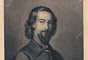 Retrato de José Zorilla por Antonio María Esquivel (Fuente: Biblioteca Digital Hispánica).