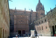 Fachada de la Universidad de Salamanca donde Juan Meléndez Valdés estudió derecho.
