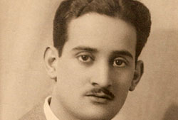 Juan Ramón Masoliver en su época de juventud.