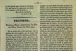 Crítica teatral sobre el estreno de «María Tudor» el 9 de mayo de 1837 en el Teatro del Príncipe. Firmada por J. Del P. y publicada en «No me olvides». Núm. 2, 14 de mayo de 1837, pp. 7-8.