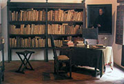 Estudio. Imágenes extraídas de González Martel, Juan Manuel, «Casa Museo Lope de Vega. Guía y catálogo», Madrid, Real Academia Española, 1993.