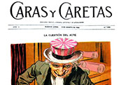 Portada de «Caras y caretas», Buenos Aires, n.º 200 (3/8/1902)
