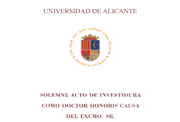 Folleto 6 sobre Coloquio Internacional Literatura y espacio urbano, Universidad de Alicante, 1993