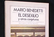 Portada de «Mario Benedetti el desexilio»