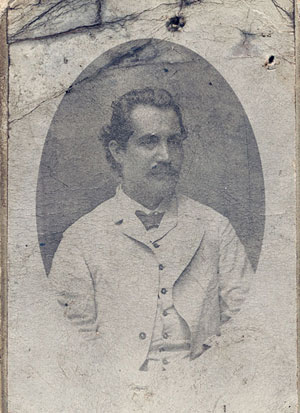 Mihai Eminescu en 1884 (Fuente: © Memorial Ipoteşti).