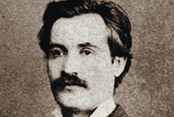 Mihai Eminescu en 1878 (Fuente: © Memorial Ipoteşti).