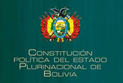 Constitución Política del Estado plurinacional de Bolivia, promulgada el 9 de febrero de 2009