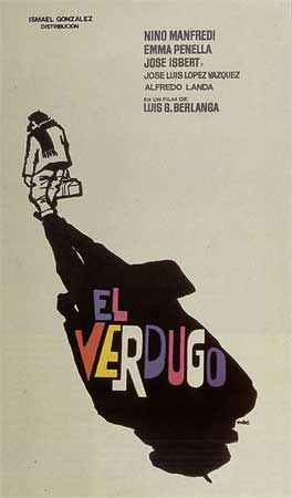 Cartel «El verdugo (La ballata del boia)» (1963)
