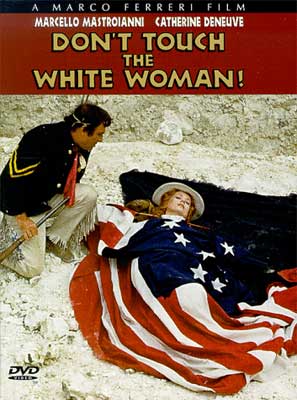Cartel «Touche pas la femme blanche (No tocar la mujer blanca)» (1974)