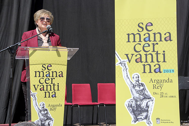 Lectura pública del «Quijote» durante la Semana Cervantina de 2019.