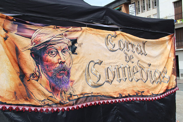 Cartel del Corral de Comedias del Mercado Cervantino.