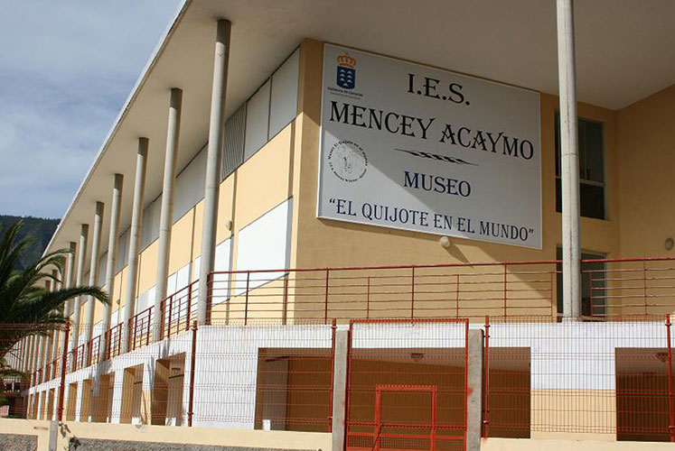 Museo El Quijote en el mundo ubicado en el IES Mencey Acaymo de Güímar.