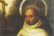Retrato de san Juan   de la Cruz (Anónimo. Granada. Carmelitas Descalzas. Escuela española, fines del s. XVII).