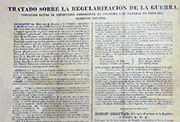 Tratado sobre la regularización de la guerra, concluido entre El   Libertador Presidente de Colombia y el General en Jefe del Ejército   español (1820)