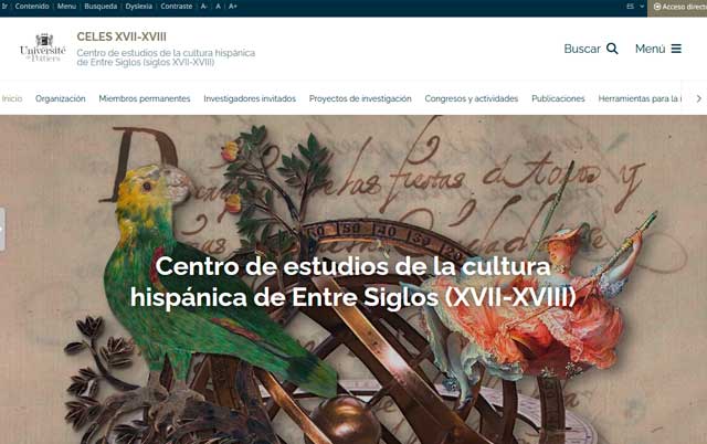 CELES. Centro de estudios de la cultura hispánica de Entre Siglos (XVII-XVIII)