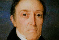 Retrato de Álvaro Flórez Estrada (1766-1853), de autor desconocido (Palacio del Senado). Diputado por Asturias durante el Trienio Liberal. Ministro de Estado en 1823. Fuente: Wikimedia Commons.
