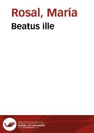 Beatus ille