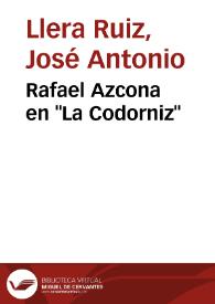 Rafael Azcona en 